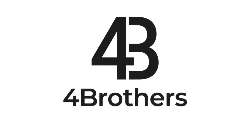 4brothers Men Wear Logo Black